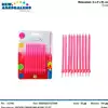 Foto articolo dell\'articolo 10 PZ CANDELINA CLASSICA ROSA H 15 CM PRT402
