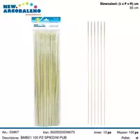 Foto articolo dell\'articolo 100 PZ SPIEDINI H 35 CM BMB01