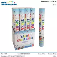Foto articolo dell\'articolo 12 PZ SPARACORIANDOLI H 40 CM 25 GR PRT166 