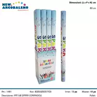 Foto articolo dell\'articolo 12 PZ SPARACORIANDOLI H 80 CM 40 GR PRT168 