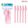 Foto articolo dell\'articolo 20 PZ COLTELLI ROSA H 17 CM PRT199 
