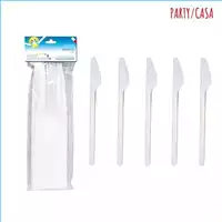 Foto articolo dell\'articolo 20 PZ COLTELLO BIANCO H 17 CM PRT183 