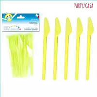 Foto articolo dell\'articolo 20 PZ COLTELLO GIALLO H 17 CM PRT201