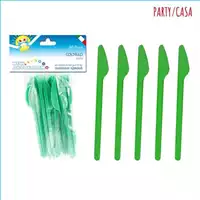 Foto articolo dell\'articolo 20 PZ COLTELLO VERDE H 17 CM PRT204 