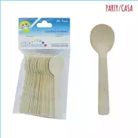 Foto articolo dell\'articolo 20 PZ CUCCHIAIO LEGNO 2,5X10 CM PRT610 