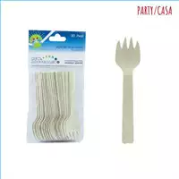 Foto articolo dell\'articolo 20 PZ FORCHETTA LEGNO 2X10,5 CM PRT609 