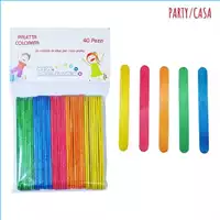 Foto articolo dell\'articolo 40 PZ PALETTA COLORATA 11,4X1 CM PRT507 