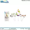 Foto articolo dell\'articolo 5 PZ DECORAZIONE UNICORNO PRT660 