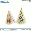Foto articolo dell\'articolo 6 PZ CAPPELLO FANTASIA ORO H 20 CM PRT663 
