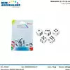 Foto articolo dell\'articolo 6 PZ DADI DA GIOCO 1,3X1,3 CM PRT607  