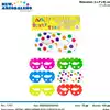 Foto articolo dell\'articolo 6 PZ MASCHERINA POIS CLASSICA 17X8 CM PRT241 