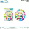Foto articolo dell\'articolo 6 PZ PIATTO BUON COMPLEANNO Ø23 CM PRT325