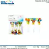 Foto articolo dell\'articolo 6 PZ TROMBETTA ARLECCHINO H 8 CM PRT489  