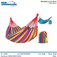 Foto articolo dell\'articolo AMACA RELAX 200X80 CM GRN56 
