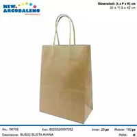 Foto articolo dell\'articolo BUSTA AVANA CORDINO 31X11,5X42 CM 310002736CB25 BUS02