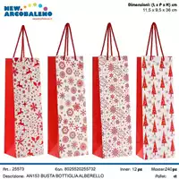 BUSTA BOTTIGLIA ALBERELLO 11,5X9,5X36 CM AN153 