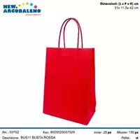 Foto articolo dell\'articolo BUSTA ROSSA 31X11,5X42 CM 310000507BB25 BUS11