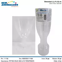 Foto articolo dell\'articolo CALICE VINO TRASPARENTE 6 PZ PRT732 