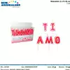 Foto articolo dell\'articolo CANDELINA TI AMO H 7 CM PRT403 