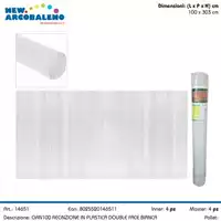 Foto articolo dell\'articolo CANNICCIO DOPPIA VISTA BIANCO IN PVC 100x300 CM GRN100 
