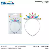 Foto articolo dell\'articolo CERCHIETTO STRASS 11,5X18 CM PRT500 