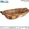 Foto articolo dell\'articolo CESTO LUSSO BICOLORE VIMINI PIENO 65X45X15 CM CNT308 