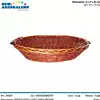 Foto articolo dell\'articolo CESTO LUSSO MARRONE VIMINI PIENO 63X47X15 CM CNT253 