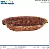 CESTO OVALE MARRONE 65X40X14 CM CNT211 