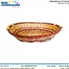 Foto articolo dell\'articolo CESTO OVALE MIELE E ORO 58X45X13 CM CNT83 