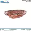 Foto articolo dell\'articolo CESTO OVALE NOCE 36X27X10 CM CNT160 
