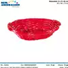 Foto articolo dell\'articolo CESTO OVALE ROSSO 46X34X13 CM CNT134 