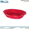 Foto articolo dell\'articolo CESTO OVALE ROSSO 58X45X13 CM CNT177 