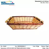 Foto articolo dell\'articolo CESTO RETTANGOLARE 46X34X13 CM CNT149 