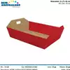 Foto articolo dell\'articolo CESTO ROSSO MEDIO 43x36x10/15 CM VCT22