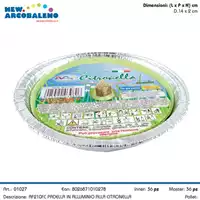 Foto articolo dell\'articolo CITRONELLA IN ALLUMINIO Ø14X2 CM AF210FC 