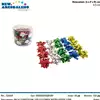 Foto articolo dell\'articolo CONFEZIONE 100 PZ COCCARDE PICCOLE METALLIZZATE AN14
