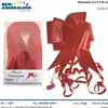 Foto articolo dell\'articolo CONFEZIONE 25 PZ COCCARDE ROSSE 5X150 CM PRT744 