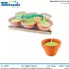 Foto articolo dell\'articolo CONFEZIONE 6 PZ CITRONELLA IN TERRACOTTA Ø7,5x4 CM PAD606 