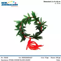 Foto articolo dell\'articolo CORONA ALLORO LAUREA Ø 19 CM PRT486 