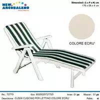 Foto articolo dell\'articolo CUSCINO LETTINO COLOR ECRU CUS06