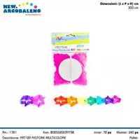 Foto articolo dell\'articolo FESTONE MULTICOLORE 300 CM PRT129 