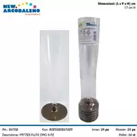 Foto articolo dell\'articolo FLUTE BASE ORO 6 PZ PRT723 