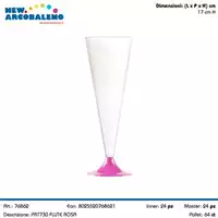 Foto articolo dell\'articolo FLUTE BASE ROSA 6 PZ PRT730 