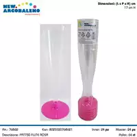 Foto articolo dell\'articolo FLUTE BASE ROSA 6 PZ PRT730 