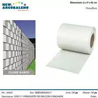 Foto articolo dell\'articolo FRANGIVISTA BIANCO PER RECINZIONI 19cmX35mt GRN111 