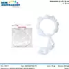 Foto articolo dell\'articolo FRONTINO SPOSA BIANCO 20X20 CM PRT503 