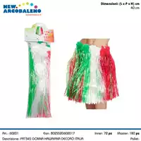 Foto articolo dell\'articolo GONNA HAWAIANA ITALIA H 40 CM PRT345 