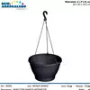 Foto articolo dell\'articolo HA26 BASKET CON GANCIO MELROSE ESPRIT 26X16.5H CM ANTRACITE