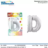 PALLONCINO  FOIL LETTERA 