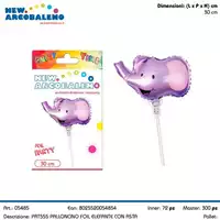 Foto articolo dell\'articolo PALLONCINO FOIL ELEFANTE H 30 CM CA. PRT555 